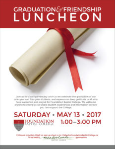 Graduation & Friendship Luncheon