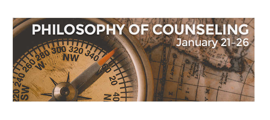 Philosophy of Counseling with Pr. Michael Miller (Block Class: January 21-26, 2019)